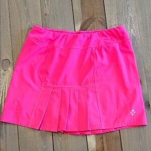Jofit Bright Pink Pleated Skort